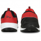 Mens red and Black without lace running shoes 